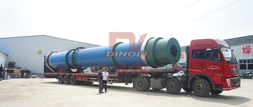 鼎力褐煤烘干機(jī)發(fā)貨現(xiàn)場